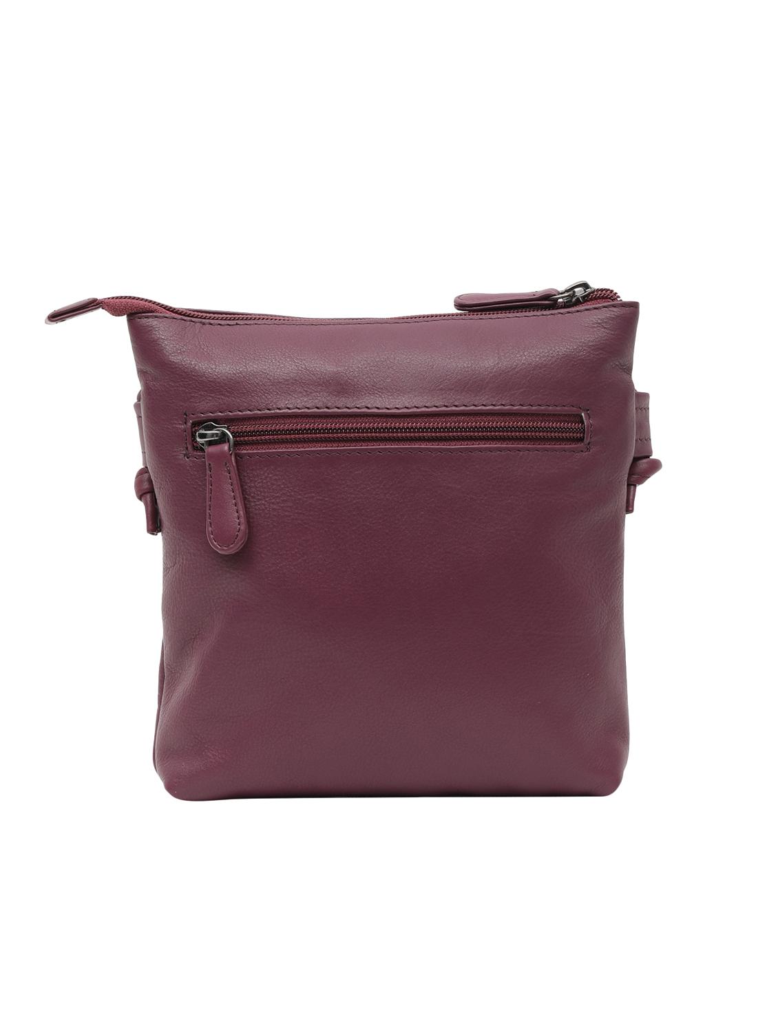 purple leatherette (pu) sling bag - 15628722 - Standard Image - 1