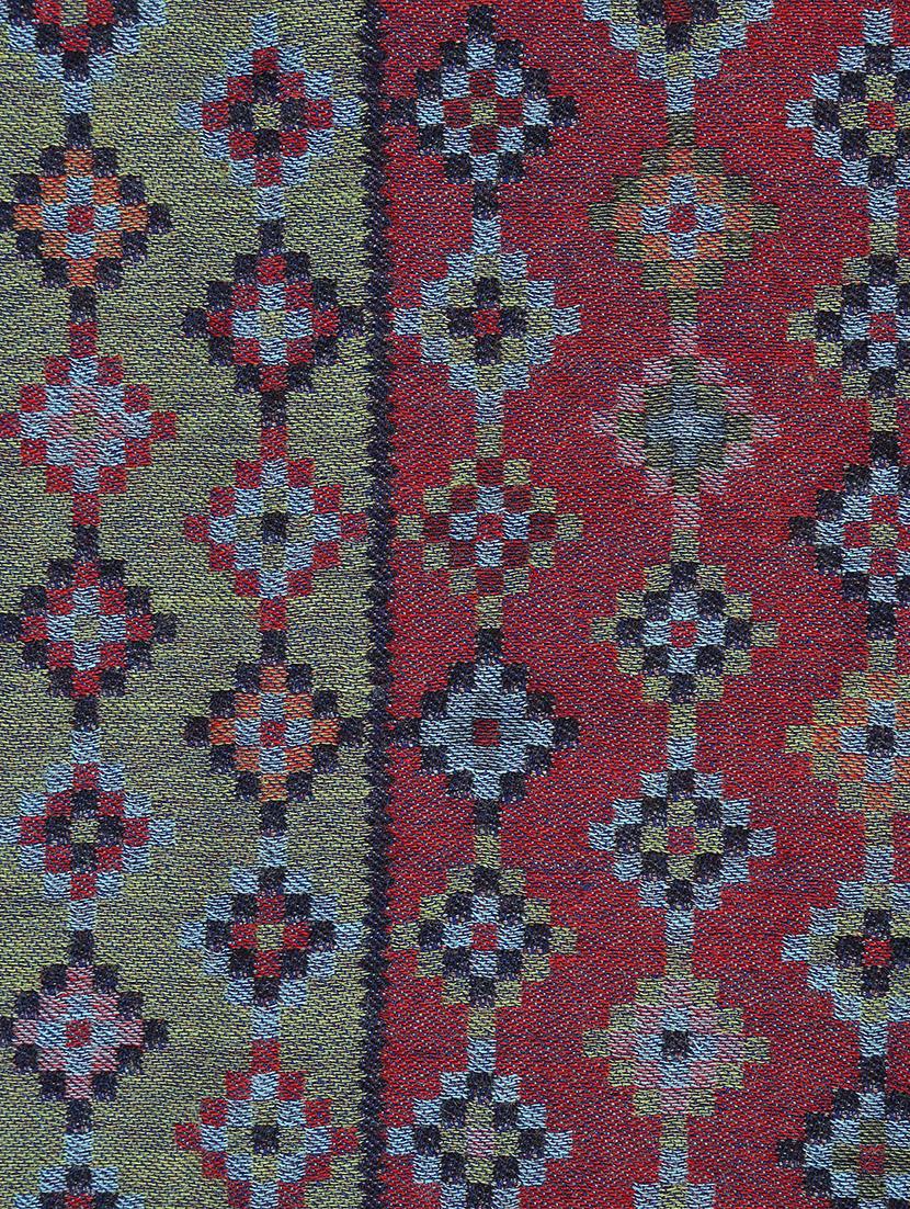 jacquard work woolen stole - 15630262 - Standard Image - 4