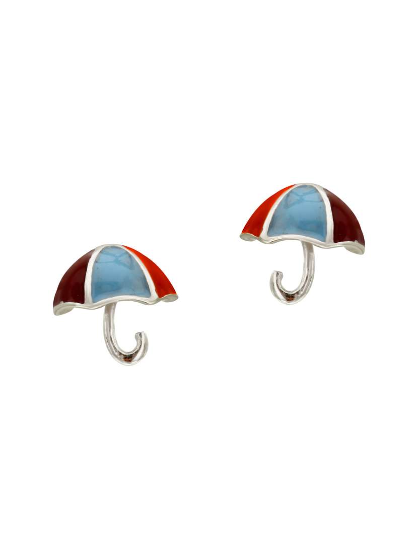 multi colored silver studs