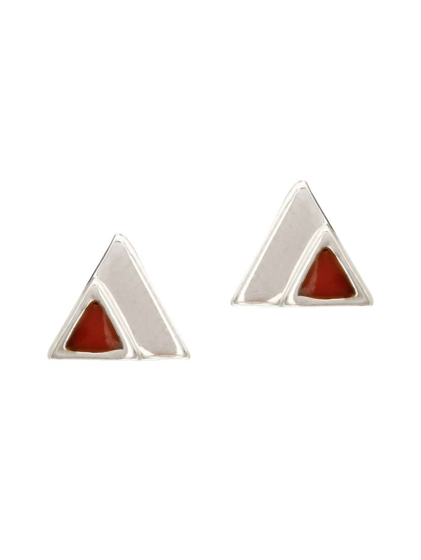 silver tone studs