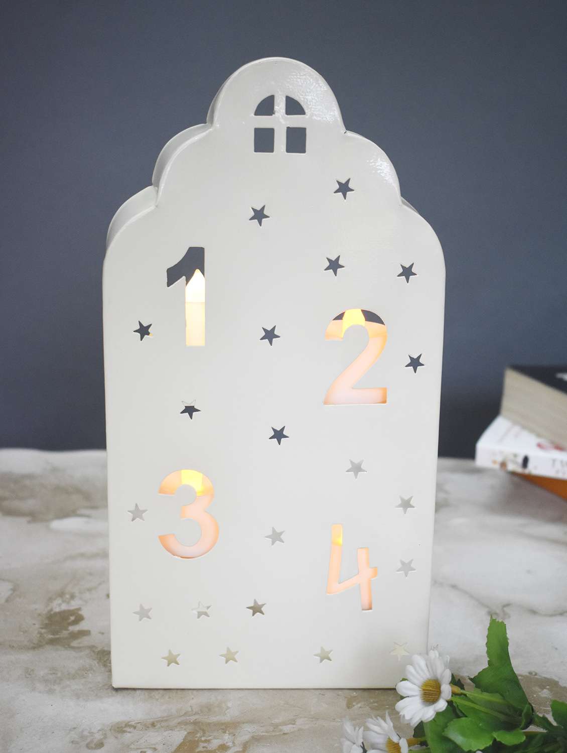 color palette hanging t light