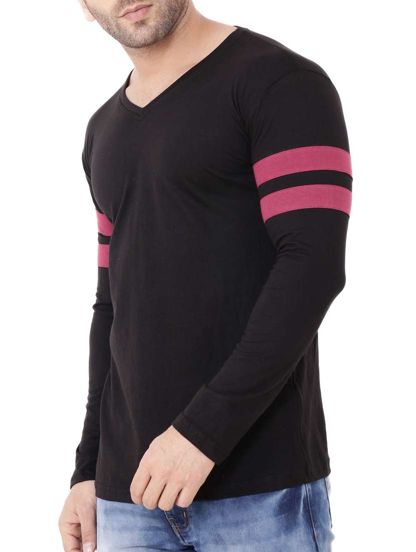 black cotton t-shirt - 15651702 - Standard Image - 1