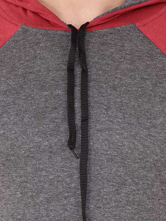 grey cotton raglan t-shirt - 15651704 -  Standard Image - 4
