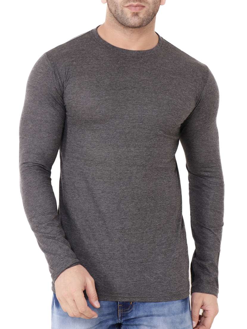 grey cotton t-shirt