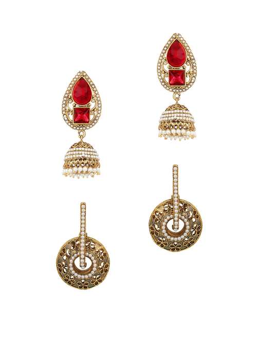 earrings combo - 15652461 -  Standard Image - 0
