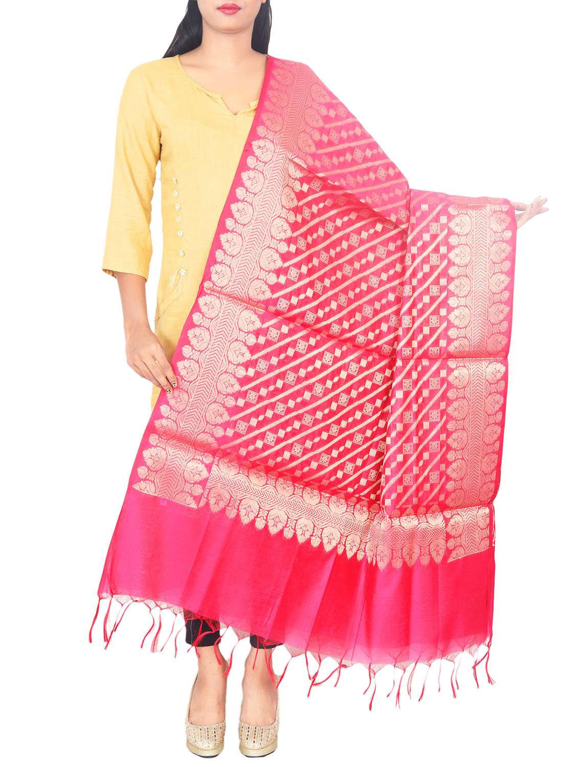 chanderi banarasi dupatta