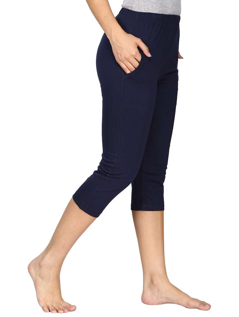 mid waist sleepwear capri - 15653371 -  Standard Image - 1