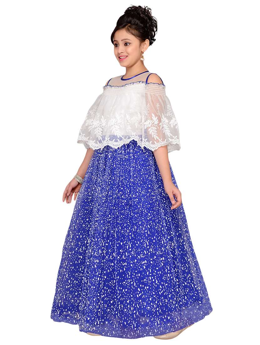 blue net gown - 15655544 -  Standard Image - 1