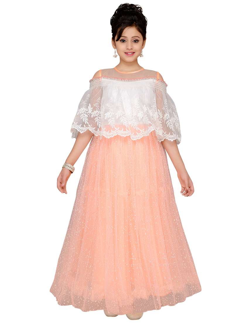 pink net party gown - 15655546 - Zoom Image - 0