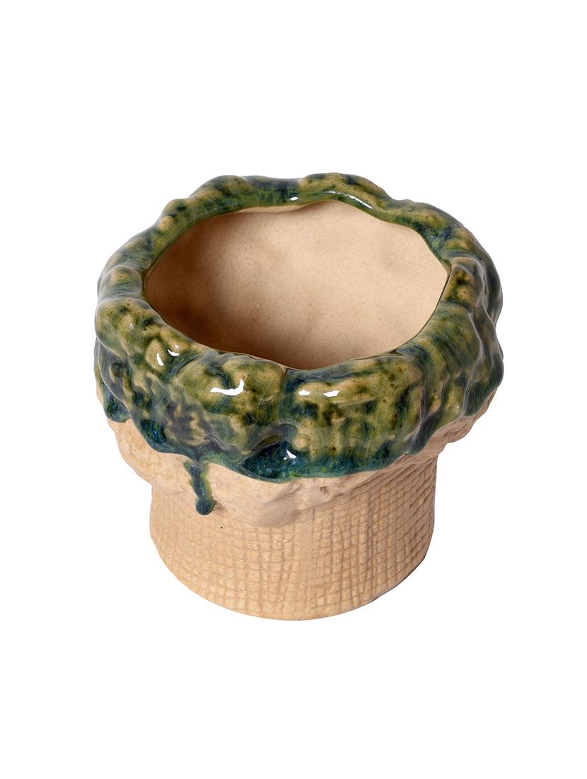 unravel india tree ambose ceramic table top planter - 15671377 - Standard Image - 1
