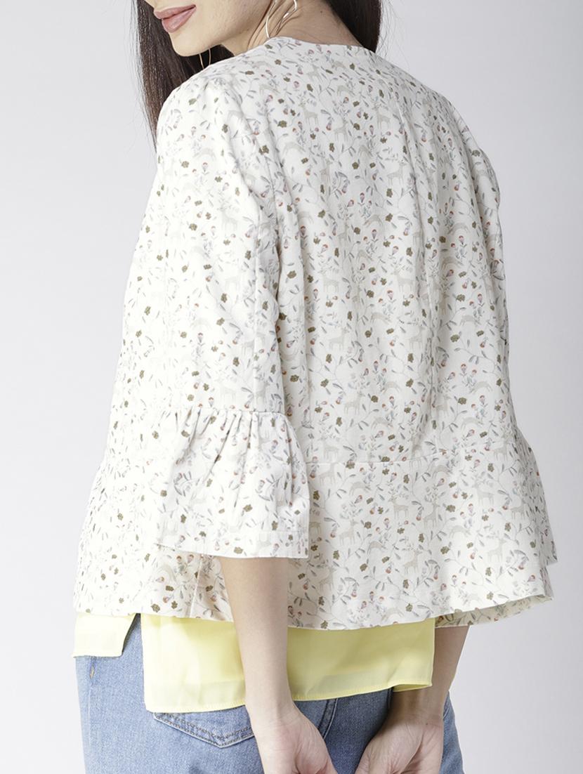 bell sleeved summer jacket - 15672360 -  Standard Image - 1