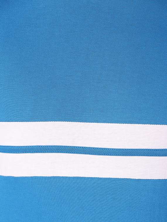 blue striped thumb hole t-shirt - 15676144 - Standard Image - 4