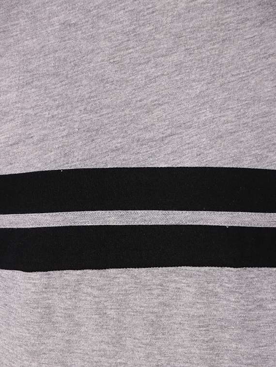 grey cotton thumb hole t-shirt - 15676145 - Standard Image - 4