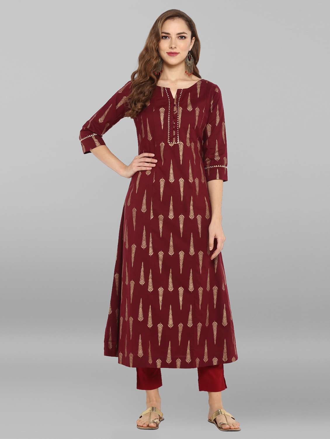 women's a-line kurta - 15676551 - Zoom Image - 0