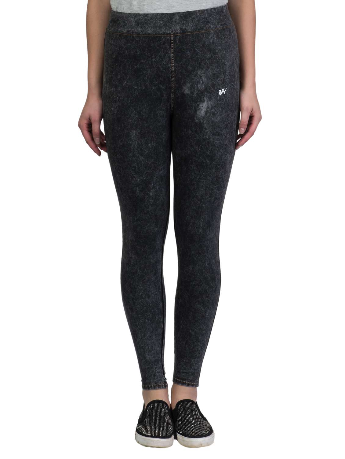 set of 2 multi colored cotton jeggings - 15677709 -  Standard Image - 4