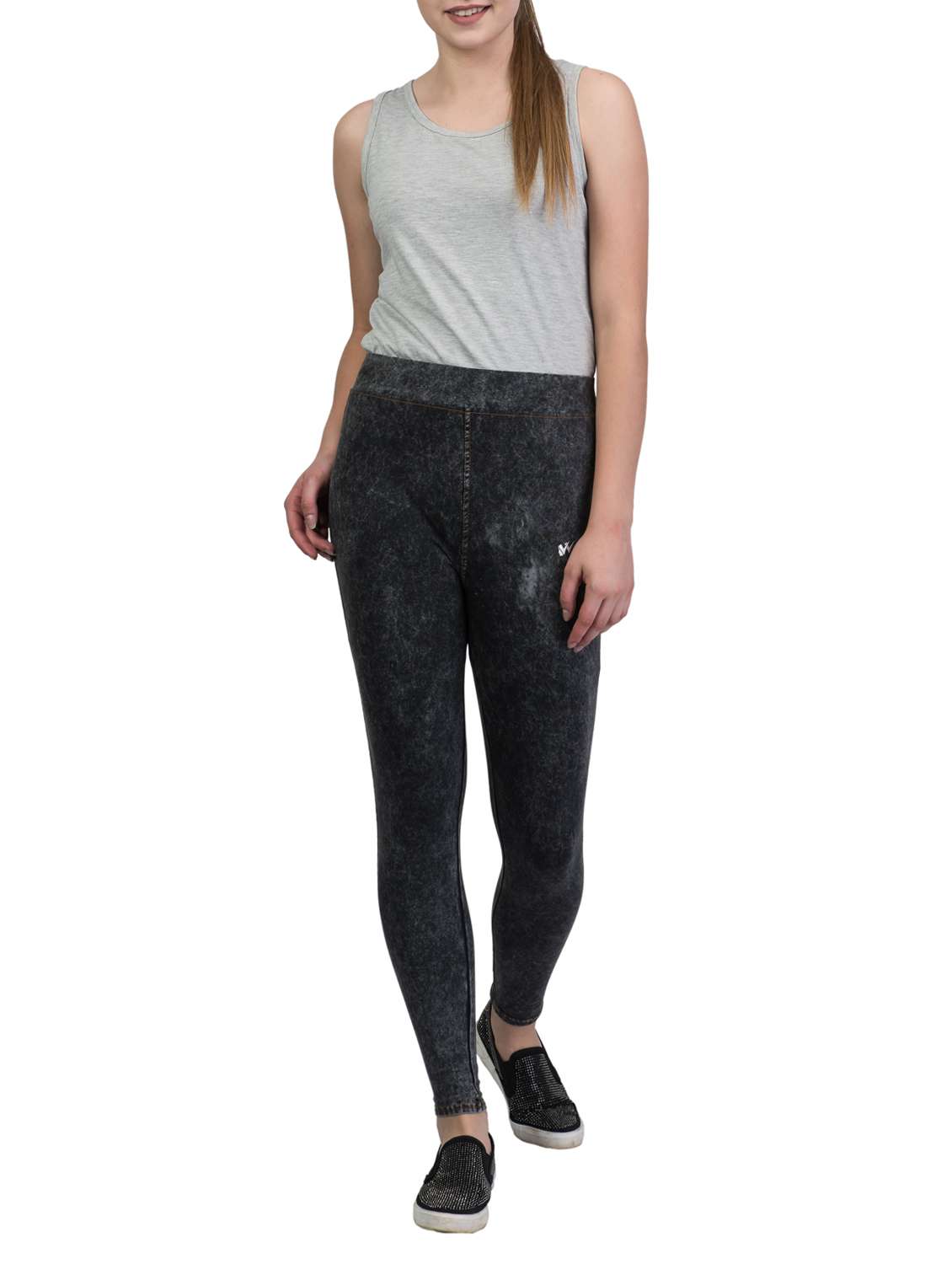 set of 2 multi colored cotton jeggings - 15677709 -  Standard Image - 6