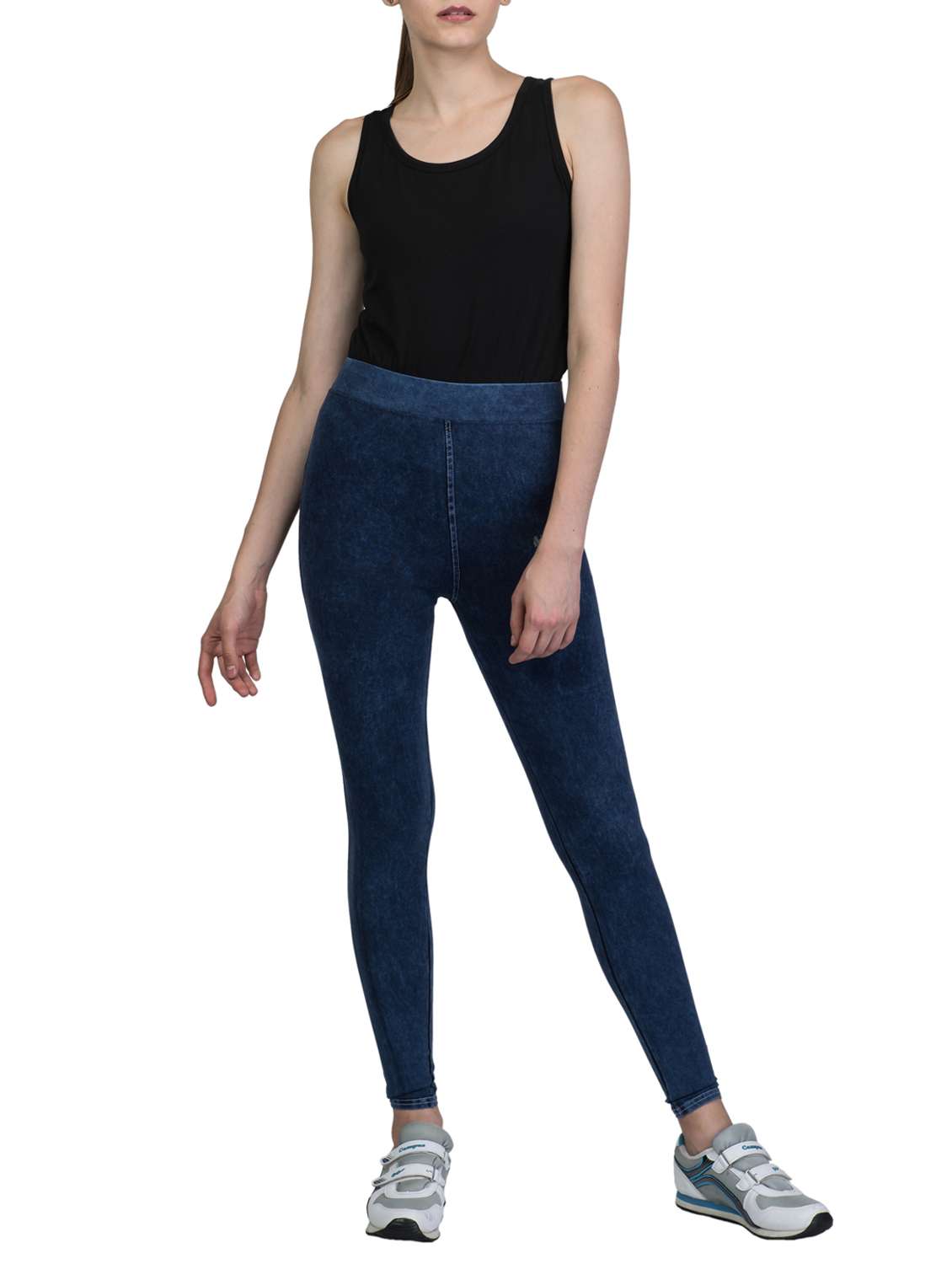 set of 2 multi colored cotton jeggings - 15677722 -  Standard Image - 6