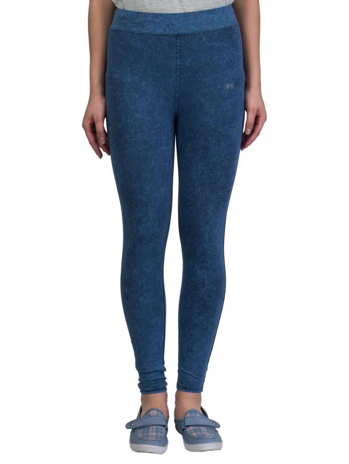 set of 2 multi colored cotton jeggings - 15677723 -  Standard Image - 4