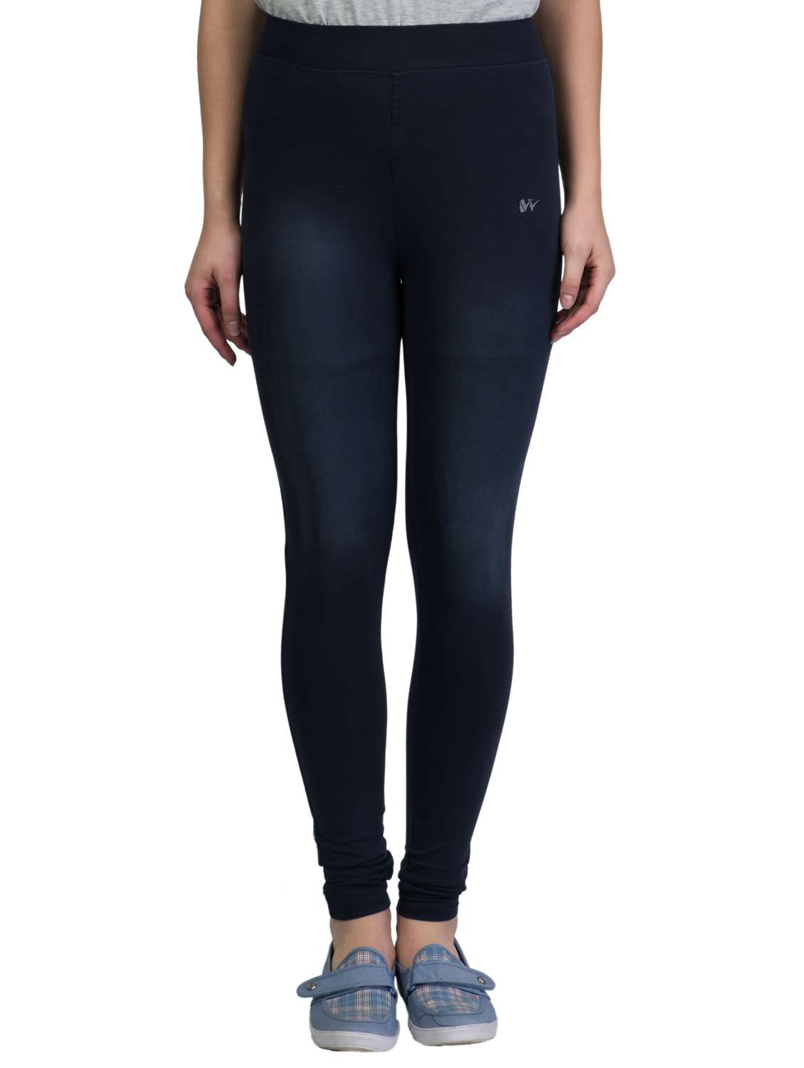 set of 2 multi colored cotton jeggings - 15677724 -  Standard Image - 1