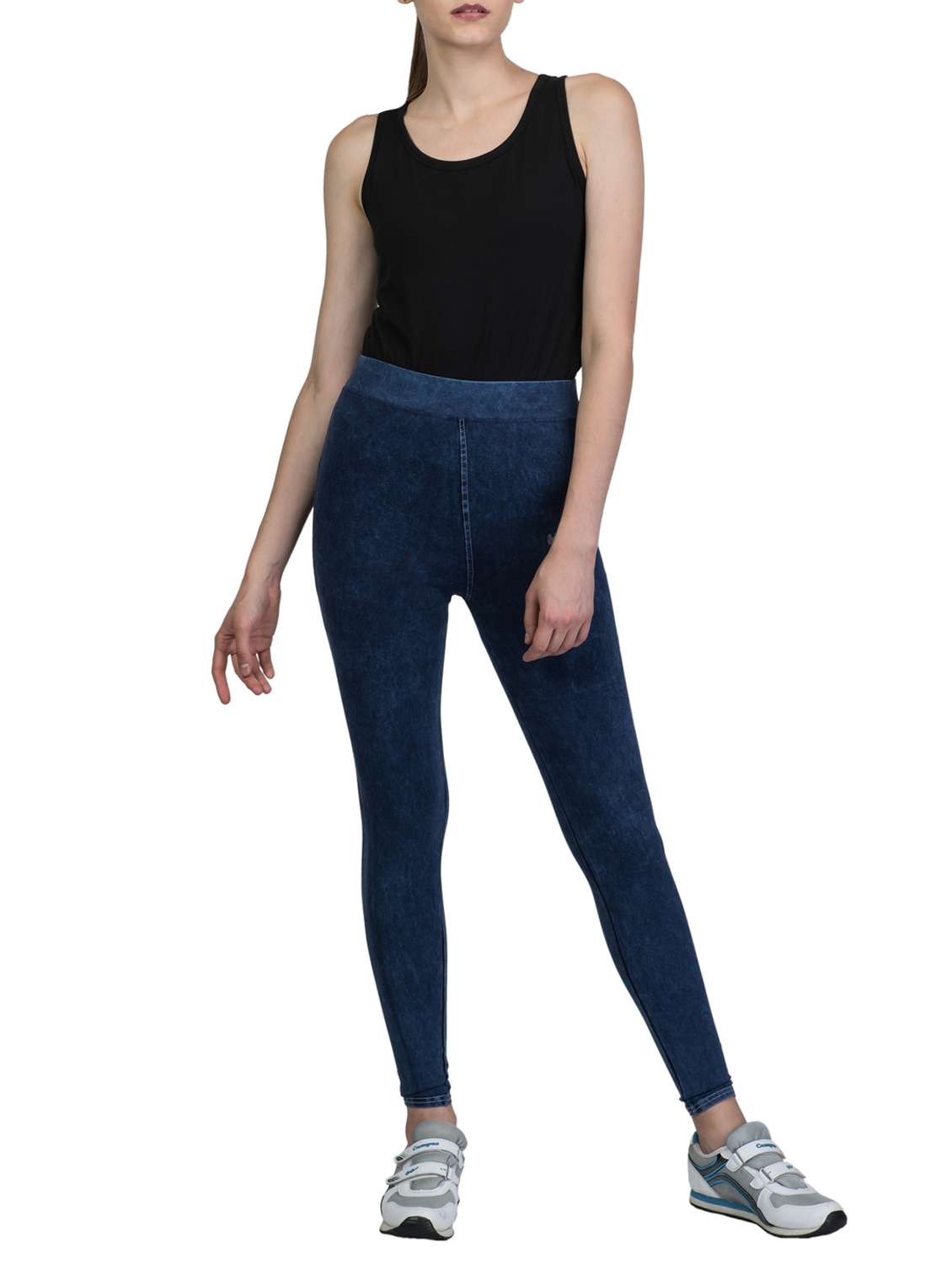 set of 2 multi colored cotton jeggings - 15677724 -  Standard Image - 6