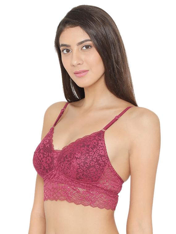 detachable laced bralette - 15679138 - Standard Image - 1