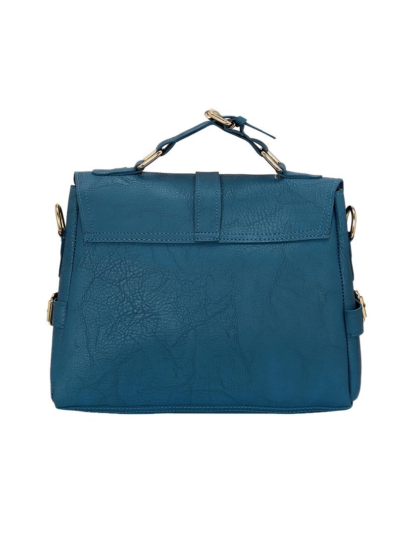 blue leatherette (pu) sling bag - 15681859 -  Standard Image - 1