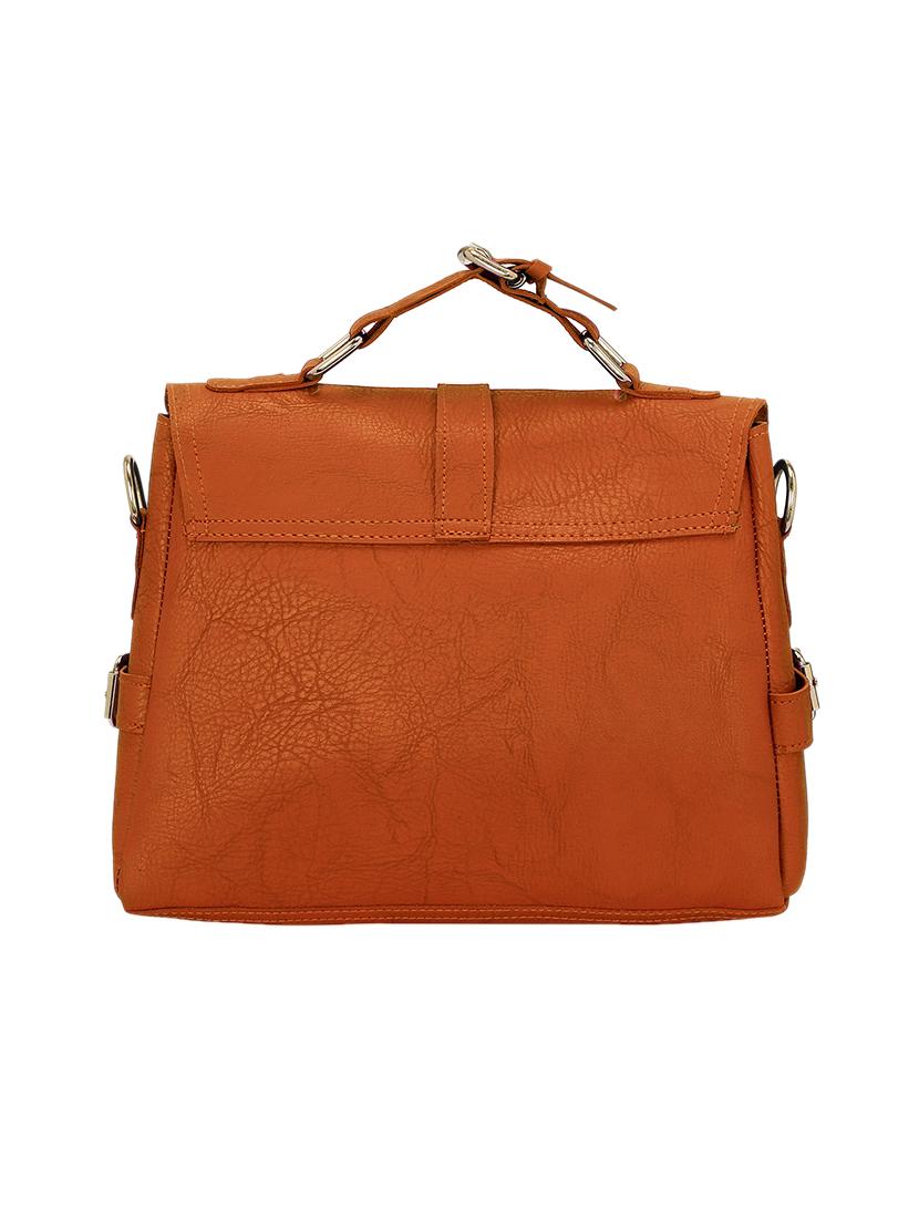 tan leatherette (pu) sling bag - 15681866 -  Standard Image - 1