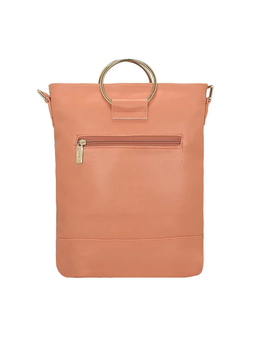 pink leatherette (pu) sling bag - 15681908 -  Standard Image - 1