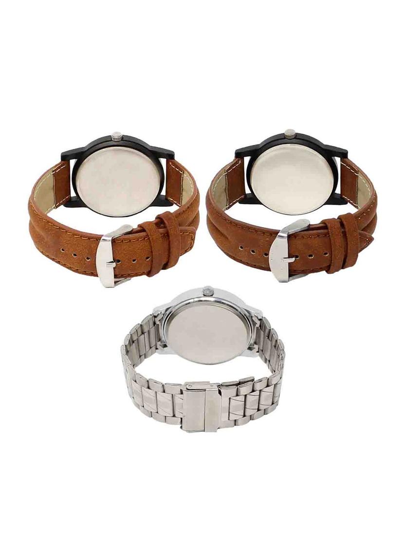 set of 3 analog watch combo -(lk-01-04-104) - 15683603 -  Standard Image - 1