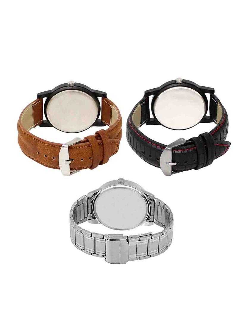 set of 3 analog watch combo -(lk-01-12-101) - 15683642 - Standard Image - 1