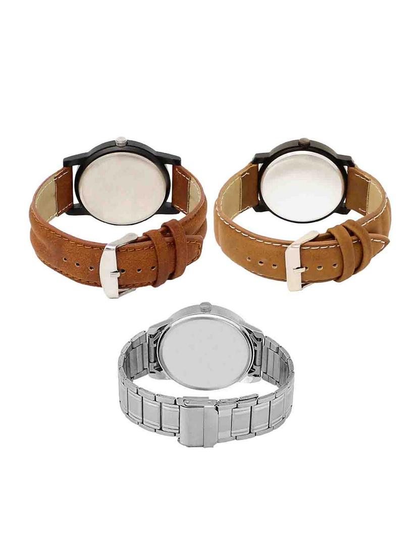 set of 3 analog watch combo -(lk-01-18-101) - 15683677 - Standard Image - 1
