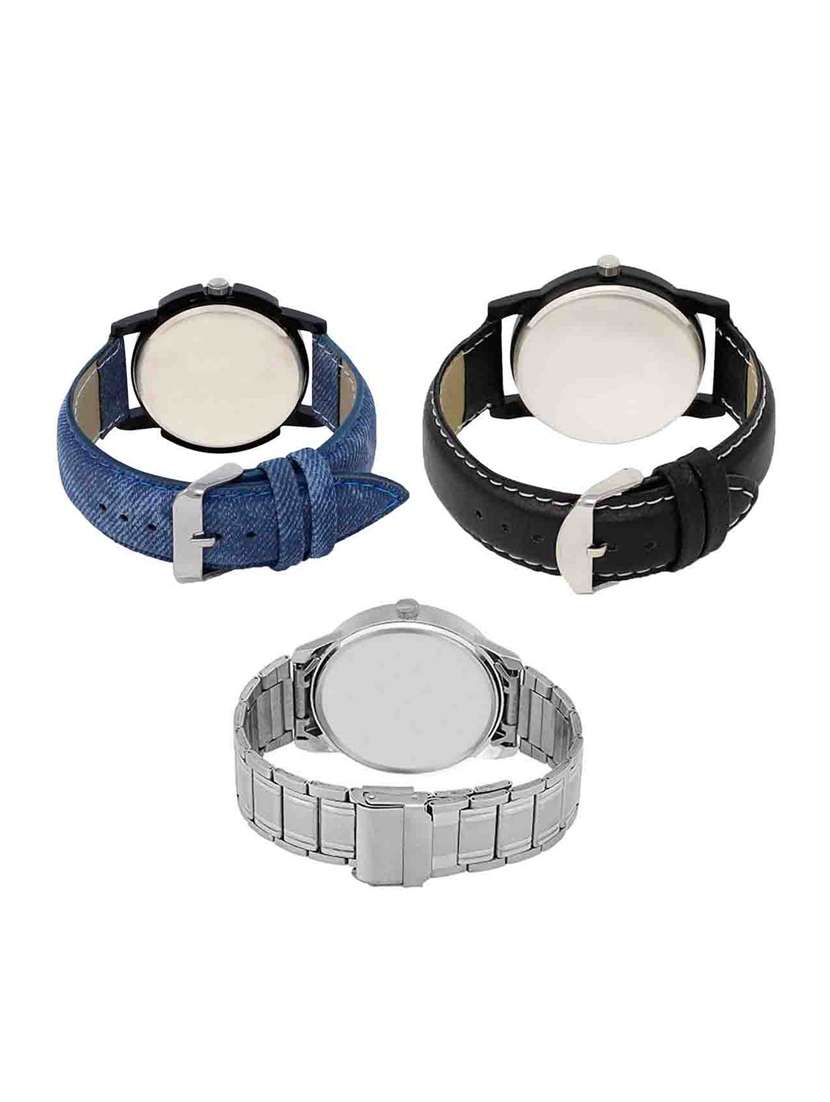 set of 3 analog watch combo -(lk-02-05-101) - 15683799 -  Standard Image - 1