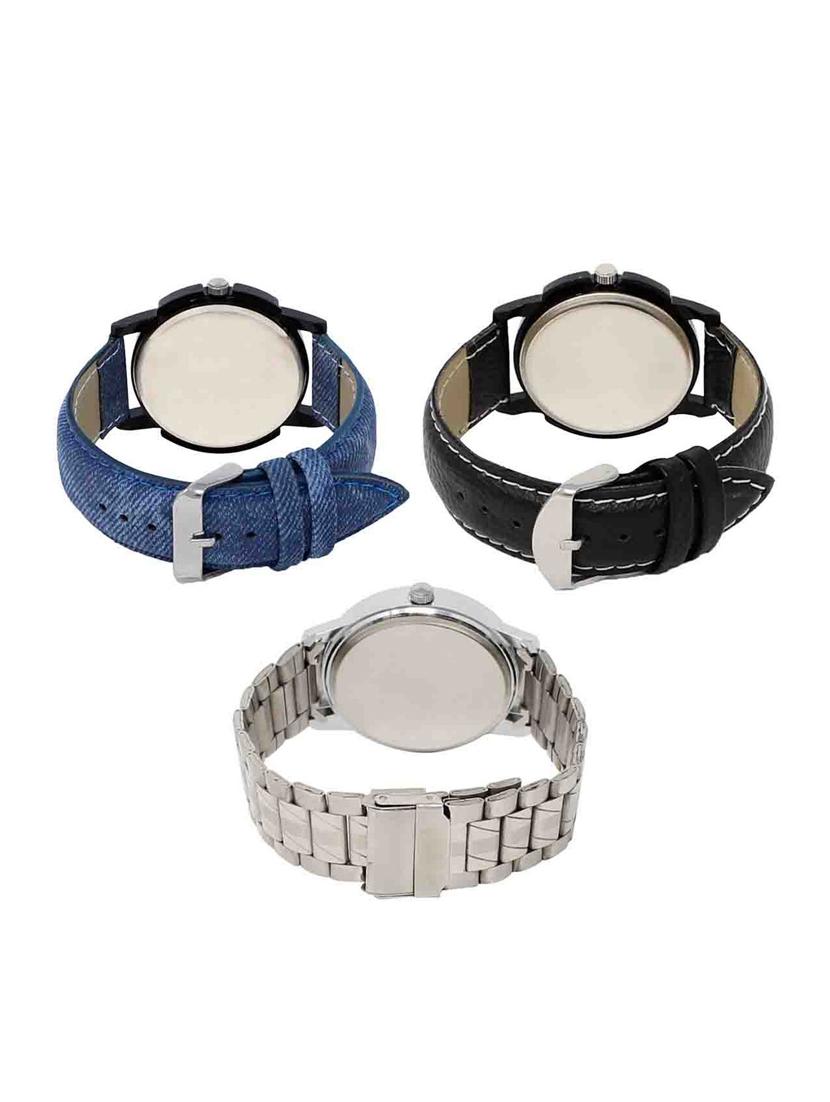 set of 3 analog watch combo -(lk-02-06-102) - 15683805 - Standard Image - 1