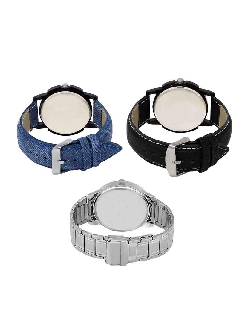 set of 3 analog watch combo -(lk-02-13-101) - 15683846 -  Standard Image - 1