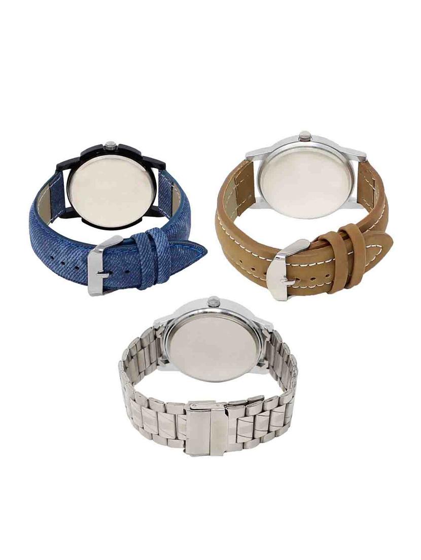 set of 3 analog watch combo -(lk-02-14-102) - 15683878 -  Standard Image - 1