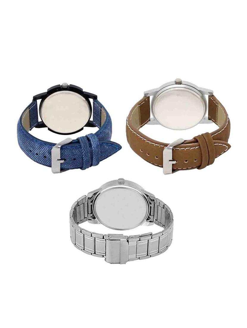 set of 3 analog watch combo -(lk-02-15-101) - 15683882 - Standard Image - 1