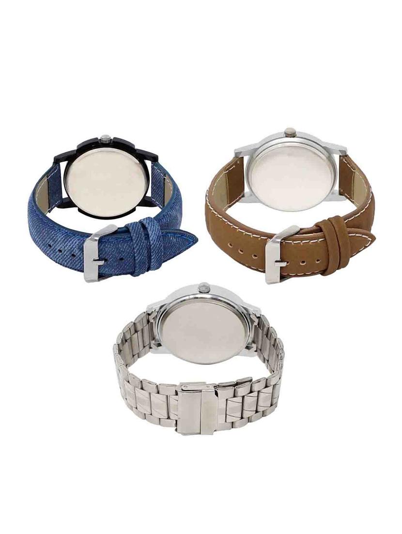 set of 3 analog watch combo -(lk-02-15-102) - 15683884 -  Standard Image - 1