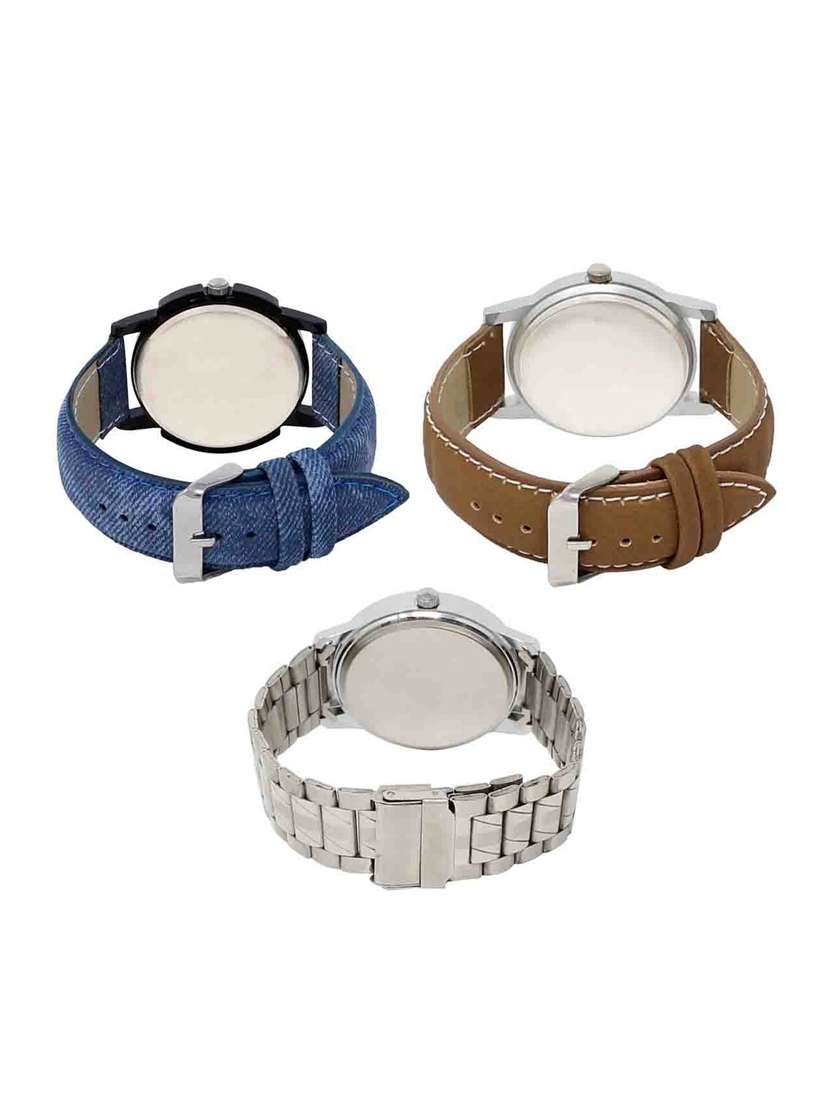 set of 3 analog watch combo -(lk-02-15-104) - 15683887 -  Standard Image - 1