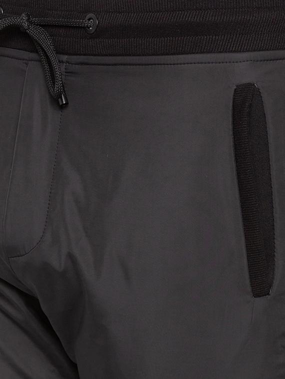 black cotton joggers - 15691457 - Standard Image - 4
