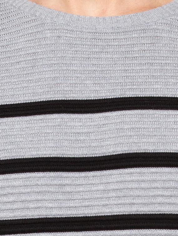 grey cotton pullover - 15691514 - Standard Image - 4