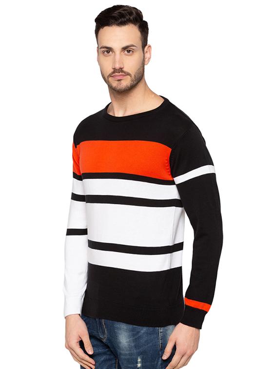 black cotton pullover - 15691516 - Standard Image - 1