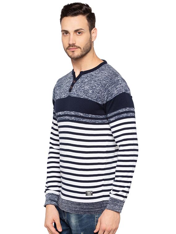 blue cotton pullover - 15691519 -  Standard Image - 1