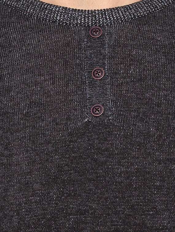 black solid pullover - 15691525 -  Standard Image - 4