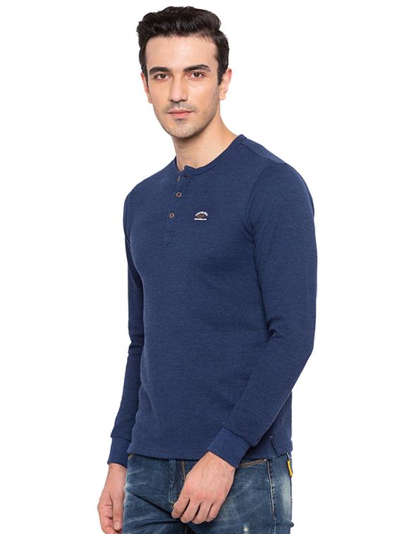 blue cotton t-shirt - 15691616 - Standard Image - 1