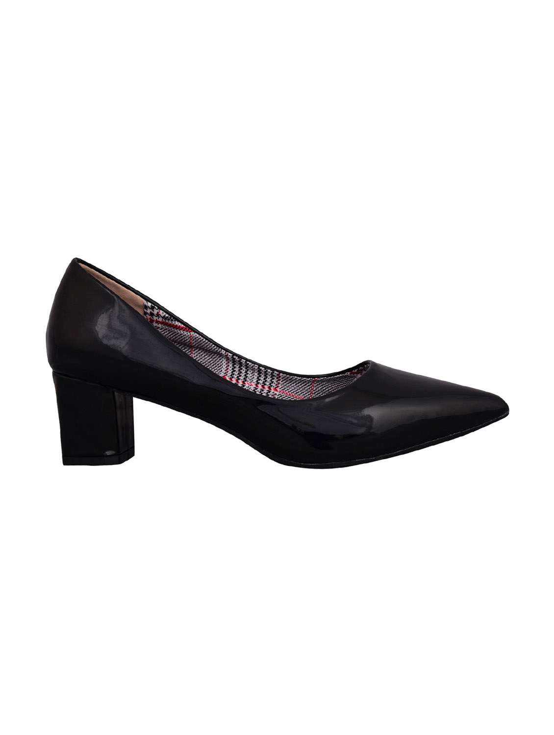 black slip on pumps - 15695158 - Standard Image - 1