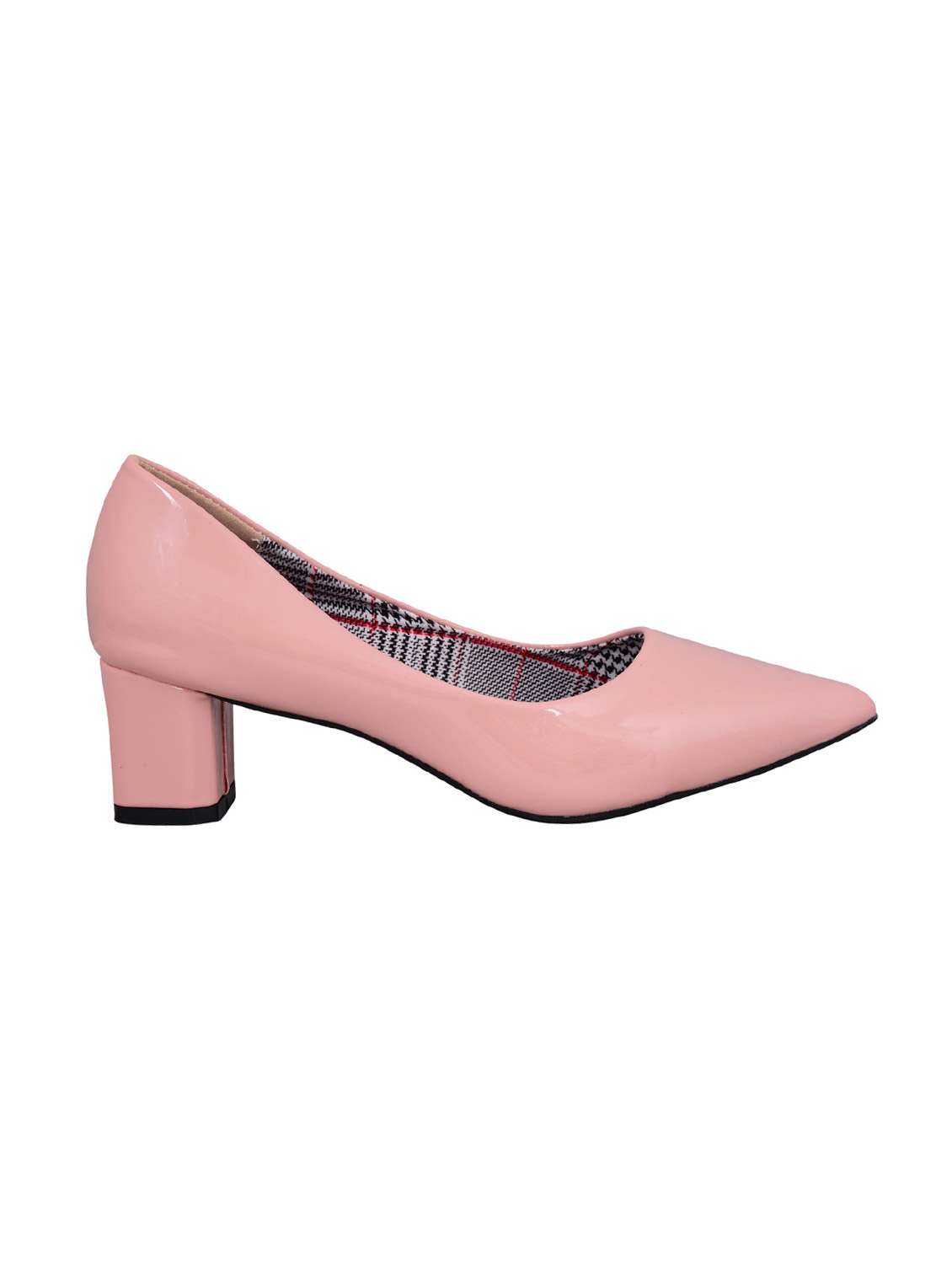 pink slip on pumps - 15695159 -  Standard Image - 1