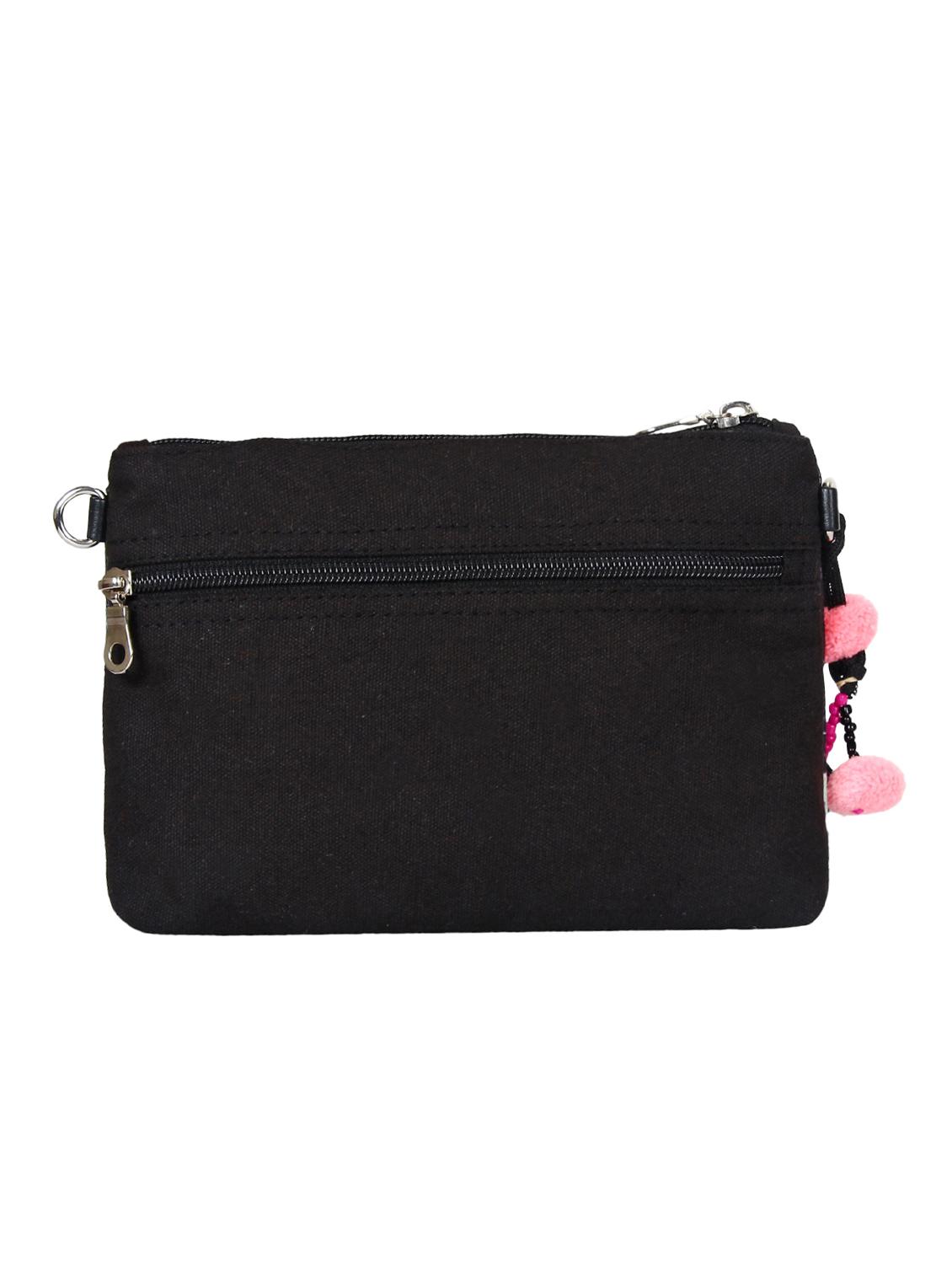black canvas sling bag - 15702923 - Standard Image - 1
