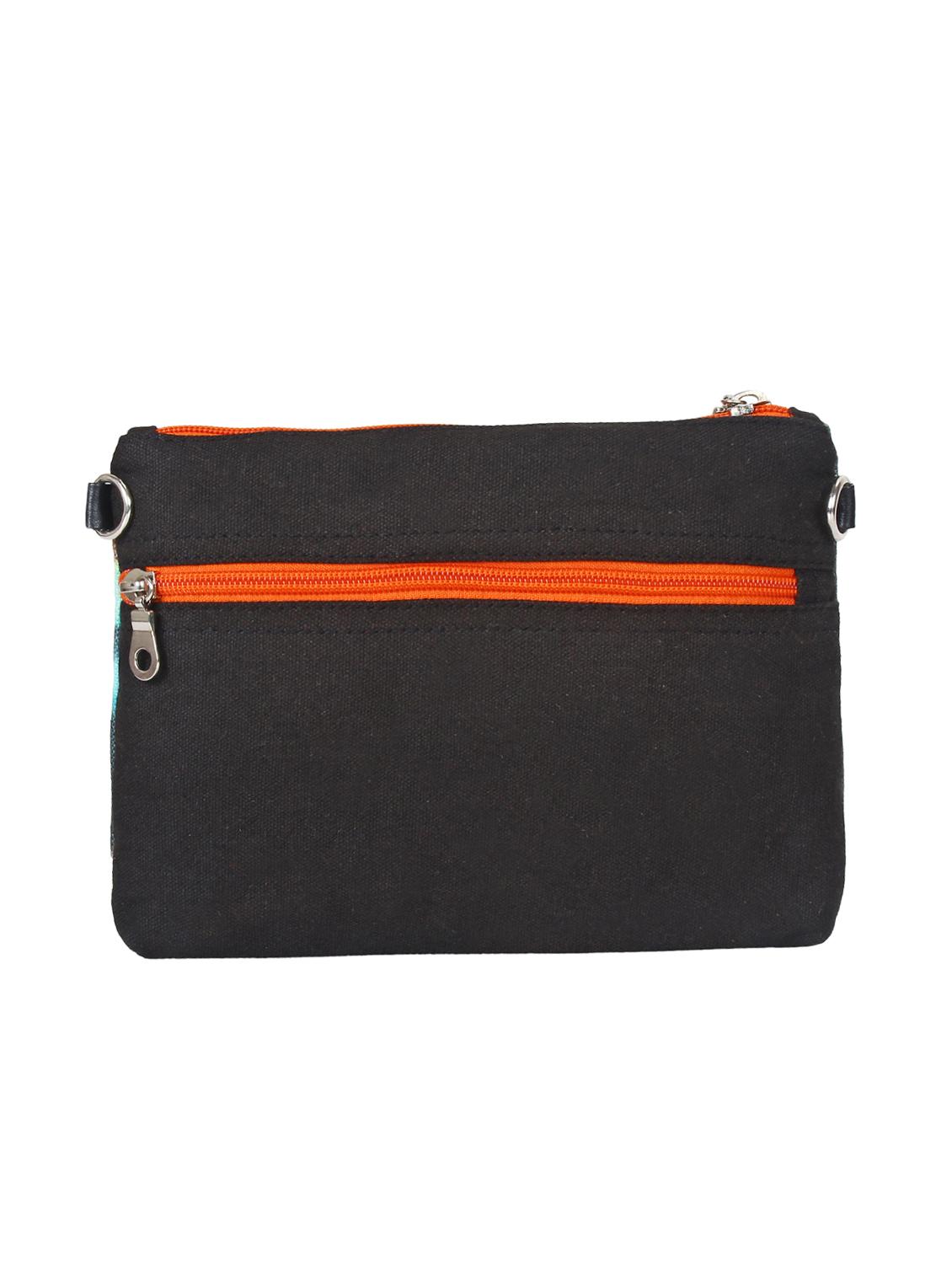 multi colored canvas sling bag - 15702924 -  Standard Image - 1