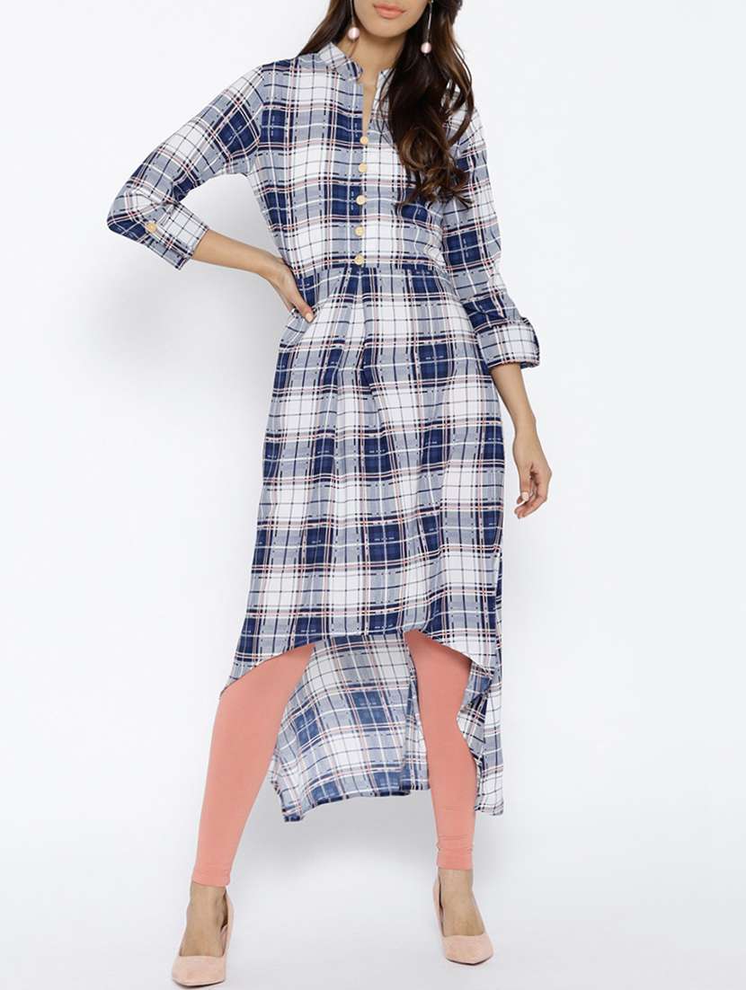 women's high-low kurta