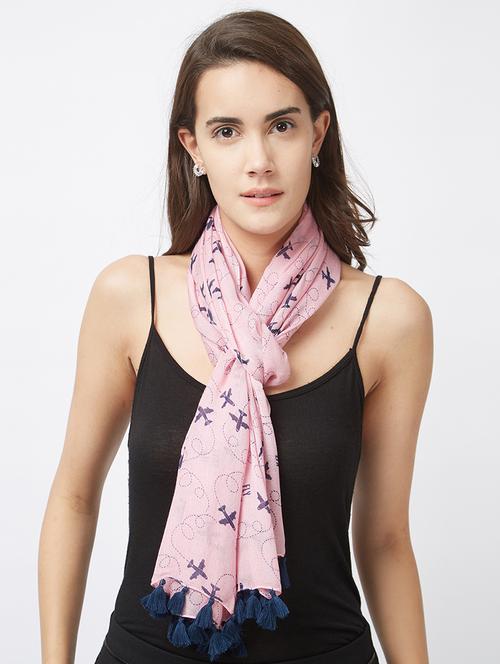 pink modal stole - 15703946 - Standard Image - 0
